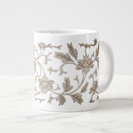  Gold Chinoiserie Floral Extra Grote Beker