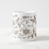 Gold Chinoiserie Floral Extra Grote Beker (Voorkant)