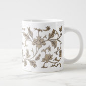 Gold Chinoiserie Floral Extra Grote Beker (Rechts)