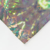 Gold Choku Rei Symbol en Reiki Precepts Fleece Deken (Hoek)