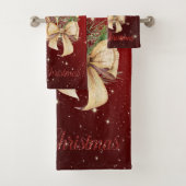 Gold Christmas Ball,Wine Glass,Reindeer (En situation)