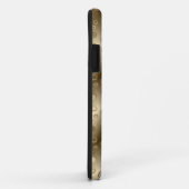 Gold Circle Champagne Bling Case-Mate iPhone Case (Achterkant/rechts)