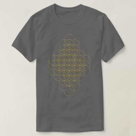Gold Circle T-shirt (Design voorkant)