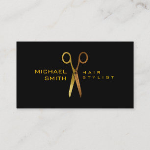Gold Ciseaux Hair Styliste Rendez-vous #7