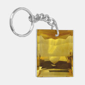 Gold Citrine Sleutelhanger (Voorkant Links)