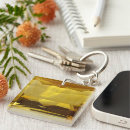 Gold Citrine Sleutelhanger