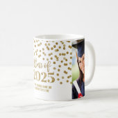 Gold Class of 2025 Coffee Mug (Devant droit)