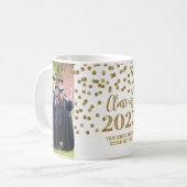 Gold Class of 2025 Coffee Mug (Devant gauche)