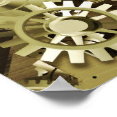 Gold Clocwork control 2 Poster (Coin)