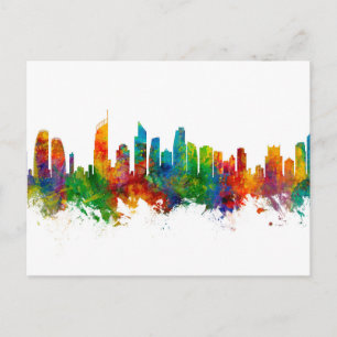 Gold Coast Australia Skyline Briefkaart
