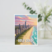 Gold Coast Australië Reizen Briefkaart (Staand voorkant)