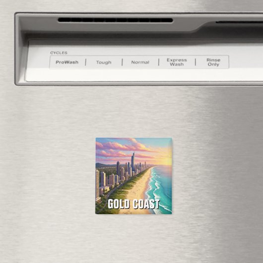 Gold Coast Australië Reizen Magneet (Insitu (Vaatwasser))