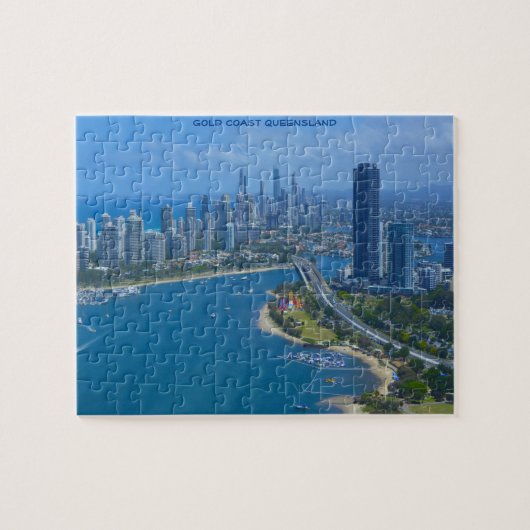 Gold Coast Queensland Australië Legpuzzel (Horizontaal)