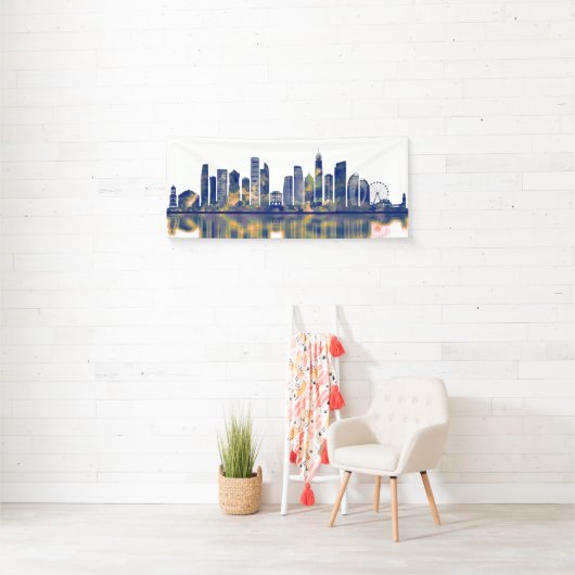 Gold Coast Skyline Spandoek (Insitu)
