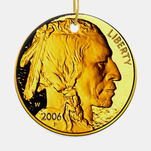 Gold Coin Ornament $50 (Voorkant)