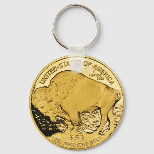 Gold Coin Sleutelhanger (Voorkant)