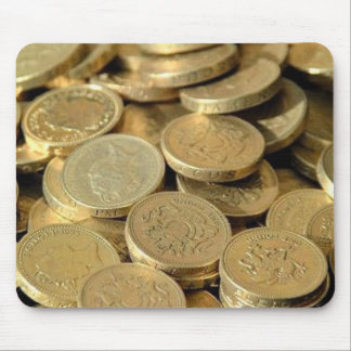 Gold Coins Mousepad Muismat