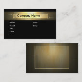 GOLD COMPANY VISITEKAARTJE (Voorkant / Achterkant)