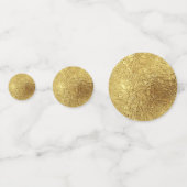 Gold confetti (Achterkanten)