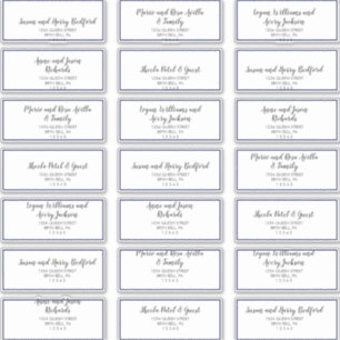 Gold Confetti   Adresetiketten van marineweddensch Sticker