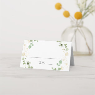 Gold Confetti Eucalyptus Foliage Weddenschap