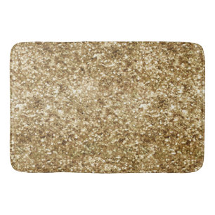 Gold Confetti Glitter Badmat