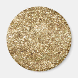 Gold Confetti Glitter Magneet