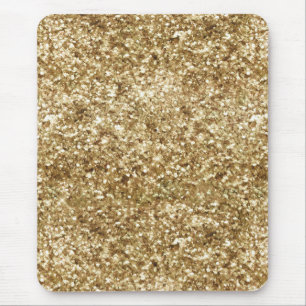 Gold Confetti Glitter Muismat