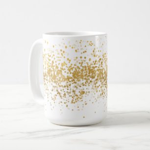 Gold Confetti Koffiemok