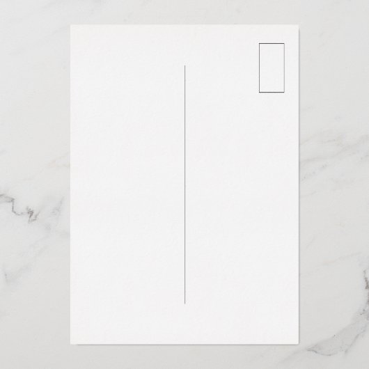 Gold confetti pastel jarig briefkaart (Achterkant)