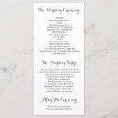 Gold Confetti Rose Floral Stripes Programmes de ma (Dos)