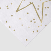 Gold Confetti Star Tissuepapier (Detail)