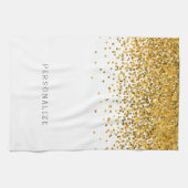 Gold Confetti Theedoek (Horizontaal)