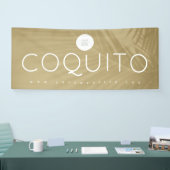Gold Coquito Banner (Beurs)