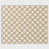 Gold Cream Champagne Diamond Cadeaupapier (Vlak)