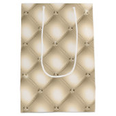 Gold Cream Champagne Diamond Medium Cadeauzakje (Achterkant)