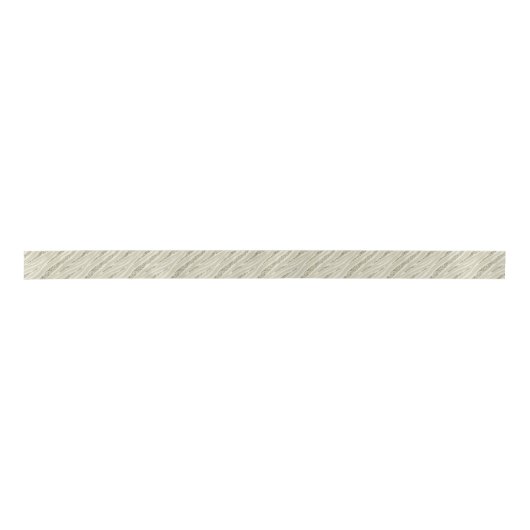 Gold Cream Zebra Print Faux Glitter Lint (Voorkant)