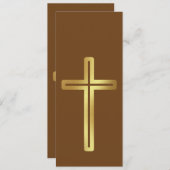 Gold Cross-Bladwijzer (Voorkant / Achterkant)