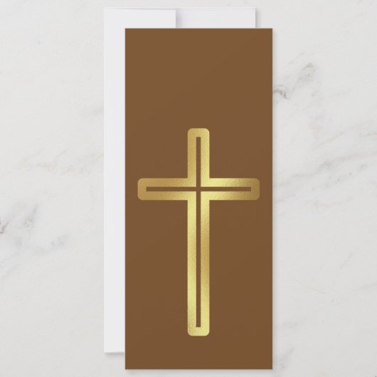 Gold Cross-Bladwijzer (Voorkant)