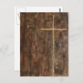 Gold Cross Briefkaart (Voorkant / Achterkant)