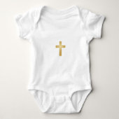 Gold Cross/Pasen Romper (Voorkant)