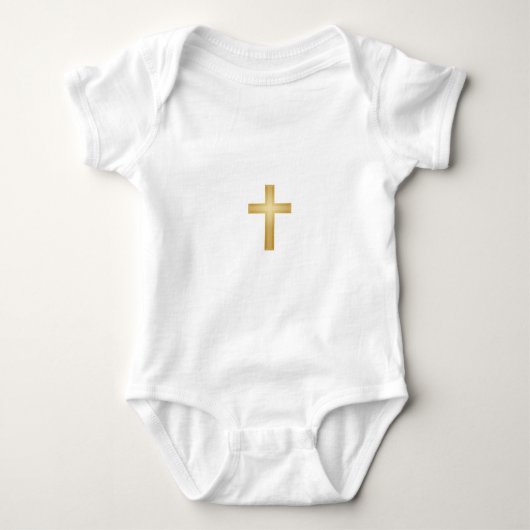 Gold Cross/Pasen Romper (Voorkant)
