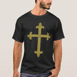 GOLD CROSS T-SHIRT