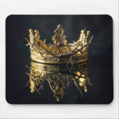 Gold Crown and Crown of Thorns Reflection Muismat (Voorkant)