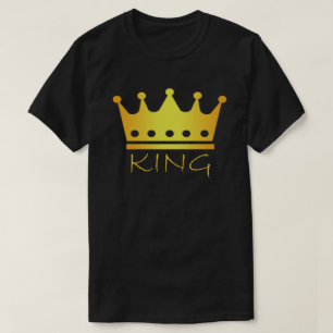 Gold Crown King Fantasy T-shirt