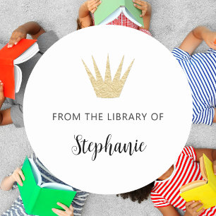 Gold Crown uit de bibliotheek van de sticker van b