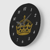 Gold Crown Wall klok (Hoek)