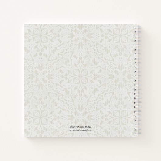 Gold Crucifix | Fleurs | Prières | Journal (Dos)