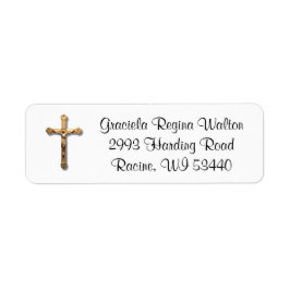 Gold Crucifix | Kruis | Religie Etiket