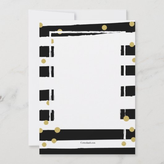 Gold Cup of Tea Invitation (Dos)